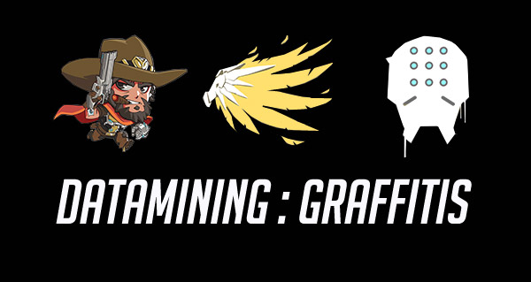 datamining overwatch : les graffitis des heros