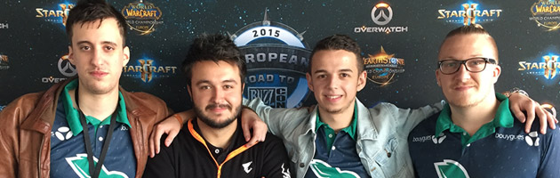 Kryw, MoonL, Nico et DeGuN étaient présents à Prague