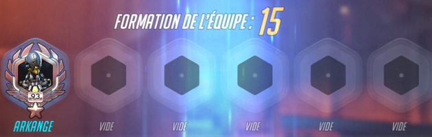 Petit changement au niveau des paliers de niveau Overwatch et des bordures entourant le portrait