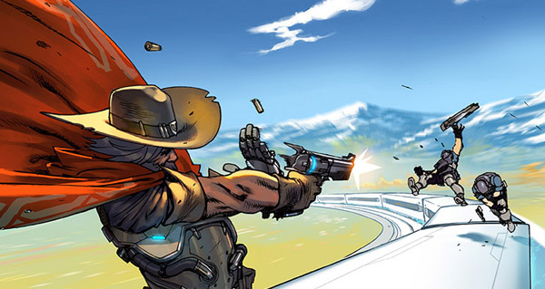 le premier comic overwatch sera disponible en ligne le 21 avril