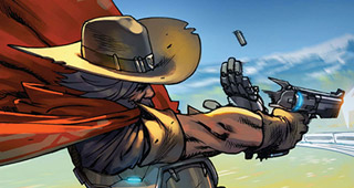 Couverture officielle du comic McCree