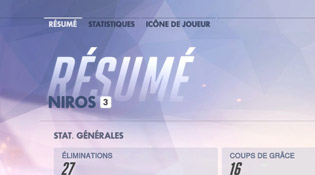 Nouvelle interface résumé du personnage