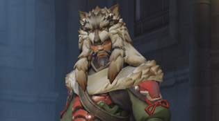 Skin Hanzo Loup solitaire