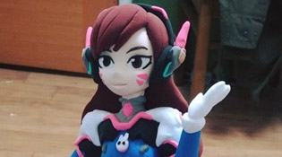 Figurine D.Va par Bartlet4us