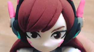 Figurine D.Va par Bartlet4us