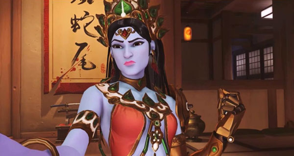 le skin devi de symmetra offense les autorites hindou