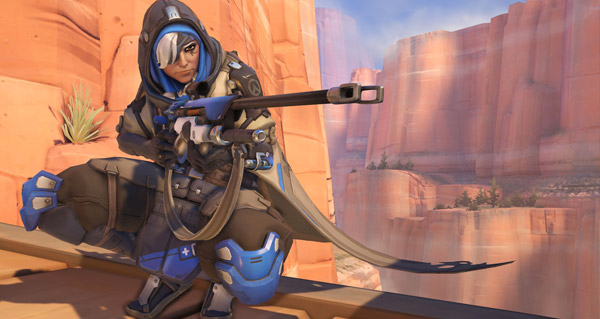 patch overwatch : nouveau heros ana amari disponible