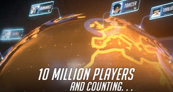 overwatch : 10 millions de joueurs a travers le monde !