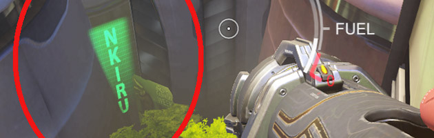 Nkiru sur la map Numbani