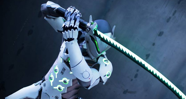 un magnifique cosplay de genji par fredrik just