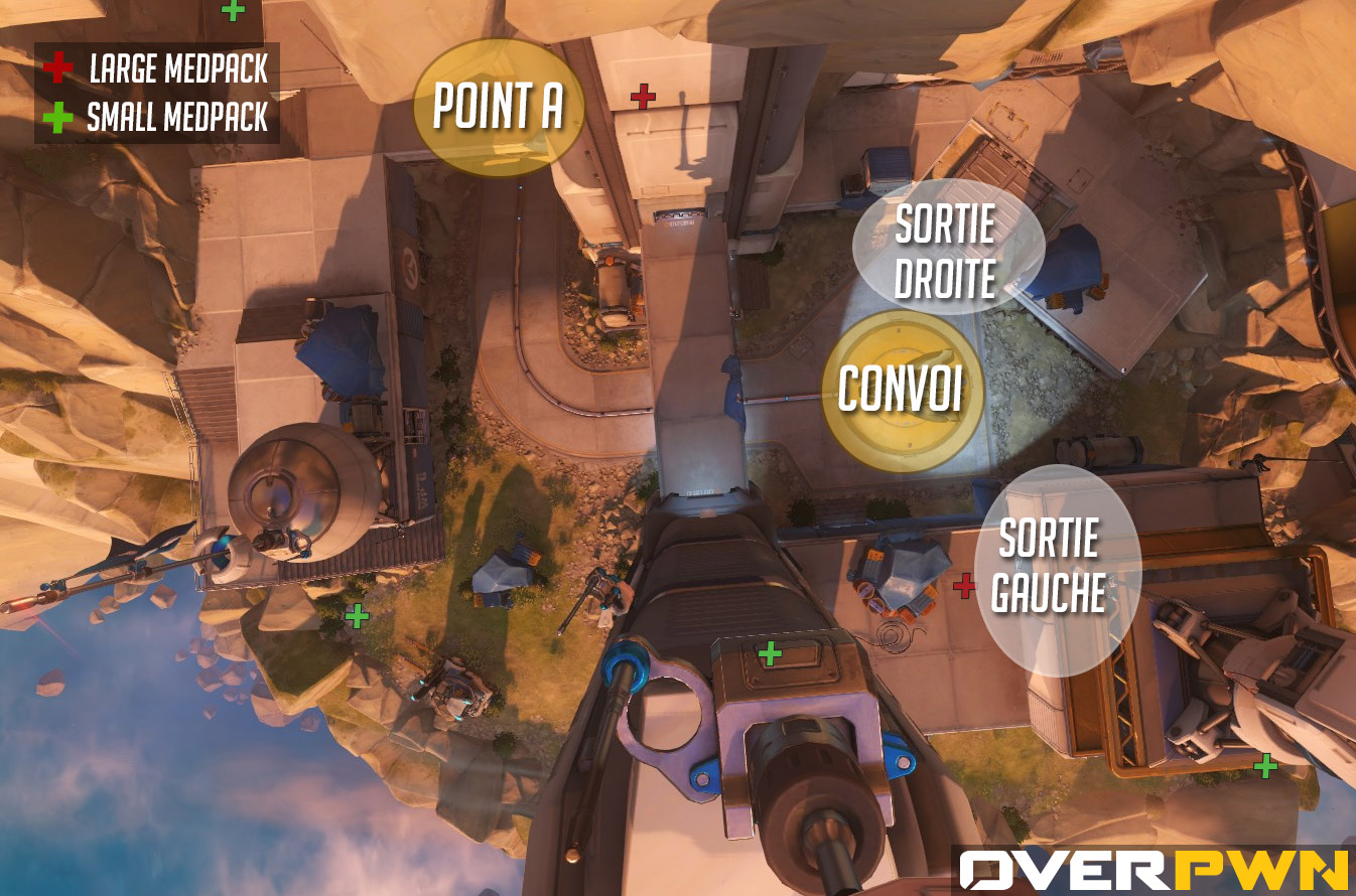 La carte de Gibraltar dans Overwatch