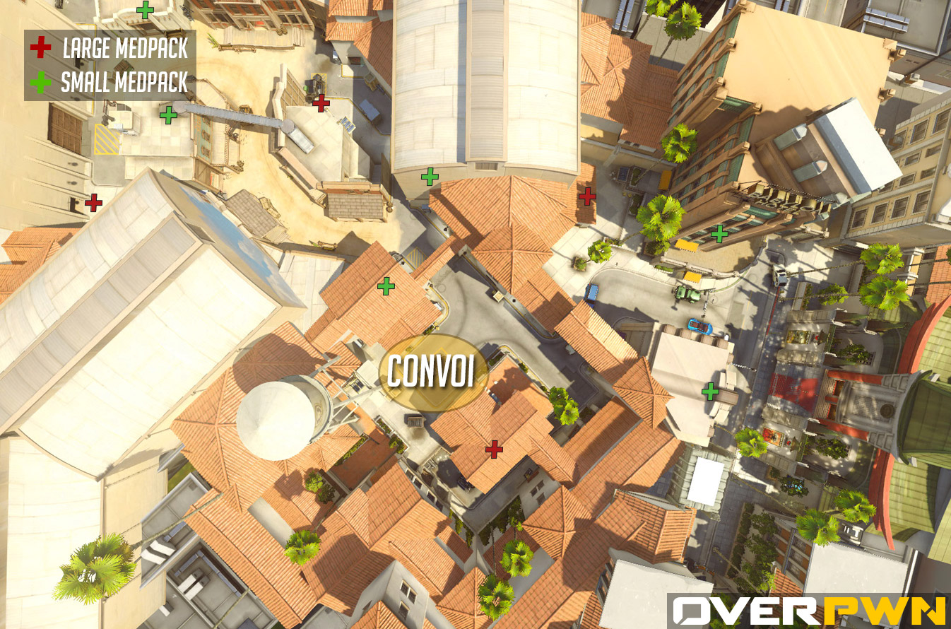 La carte de Hollywood dans Overwatch