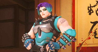 Skin Zarya Cybergoth