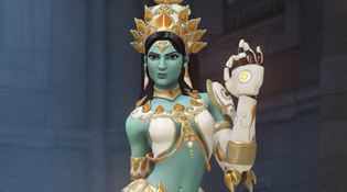 Skin légendaire Symmettra Goddess