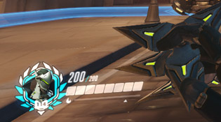 Genji dispose de 200 points de vie