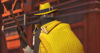 Mc Cree flingeur masqué