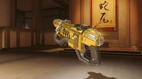 Image de Armes dorées moins populaires Overwatch