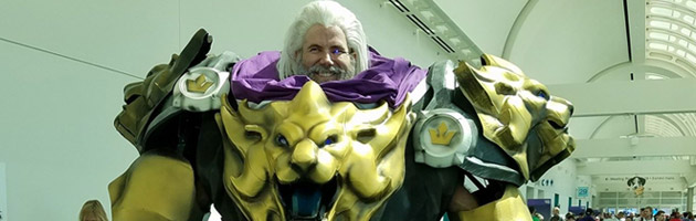 Cosplay de Reinhardt par Chad Hoku