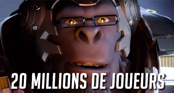 overwatch : 20 millions de joueurs a travers le monde !