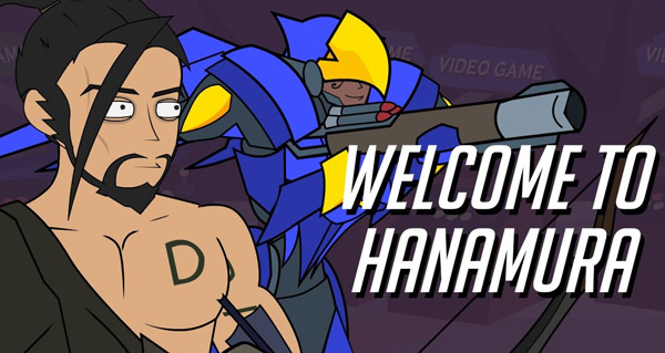 video d'animation overwatch : welcome to hanamura