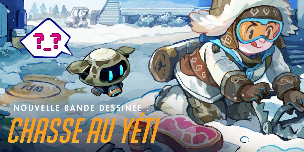 Chasse au Yéti - Nouveau comic Overwatch