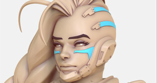 High poly Sombra