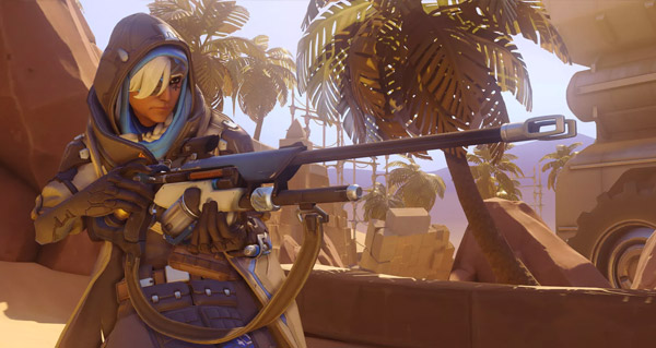 overwatch ptr : nouvel equilibrage pour d.va, chopper, ana et sombra