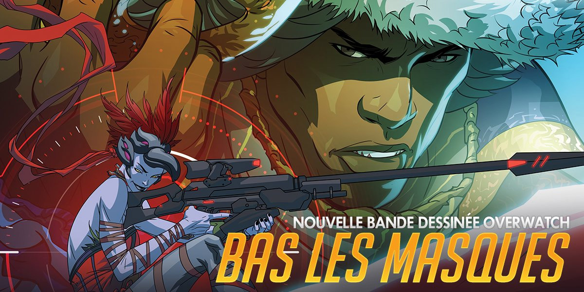 Nouveau comic Overwatch : Bas les masque