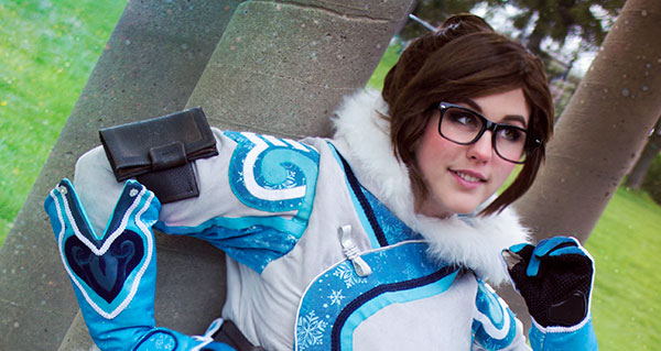 cosplay de mei d'overwatch par bunkie