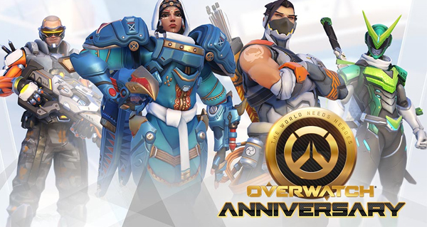 un evenement saisonnier a venir pour le premier anniversaire d'overwatch ?