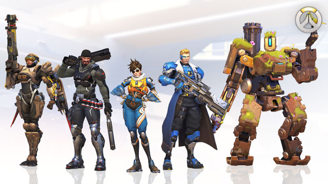 5 skins légendaires Overwatch