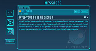 Message de Zhang