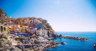 Le village côtier de Manarola en Italie