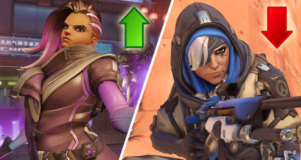 patch 1.9 ptr : equilibrage pour ana, sombra, chacal, zenyatta, winston, et orisa