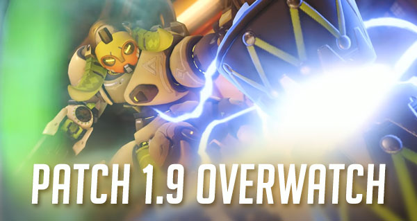 patch 1.9 : orisa desormais disponible et nouvel equilibrage pour les heros