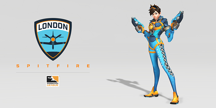 Le nouveau logo des London Spitfire et un skin inédit de Tracer