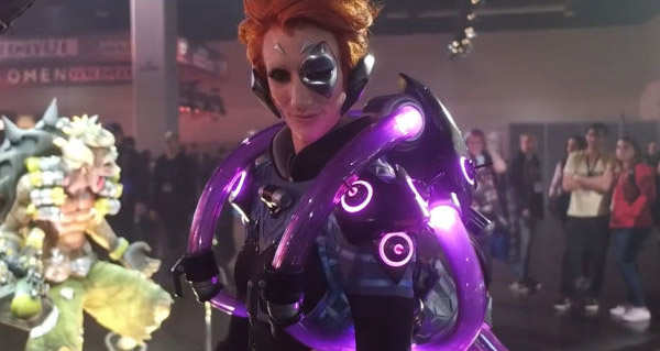 blizzcon 2017 : le cosplay moira par henchmen studios