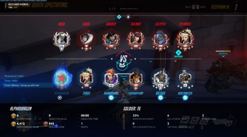 Image de Nouveautés interface Overwatch PTR