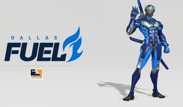 L'équipe Dallas Fuel présente son logo ainsi qu'un nouveau skin de Genji