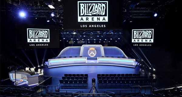 blizzard arena los angeles : decouvrez les premieres photos du stade