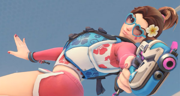 jeux d'ete overwatch : le skin legendaire pour d.va de l'edition 2018