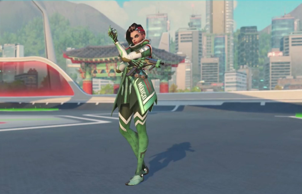 Skin épique Sombra Mexicana - Jeux d'été 2018