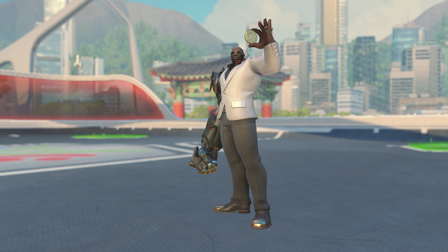 Célébration médaille Doomfist