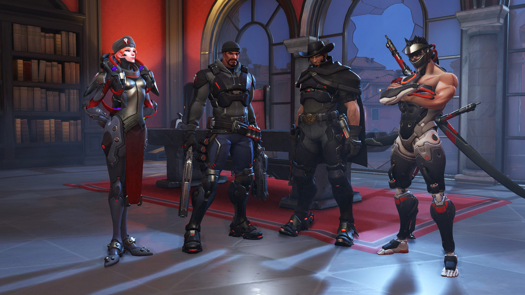 Mission Représailles avec Moira, Faucheur, McCree et Genji