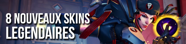 8 nouveaux skins légendaires des Archives d'Overwatch