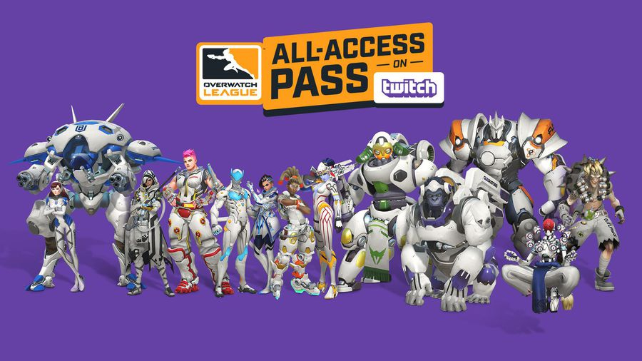 Pass accès complet de l'Overwatch League : 12 nouveaux skins à venir