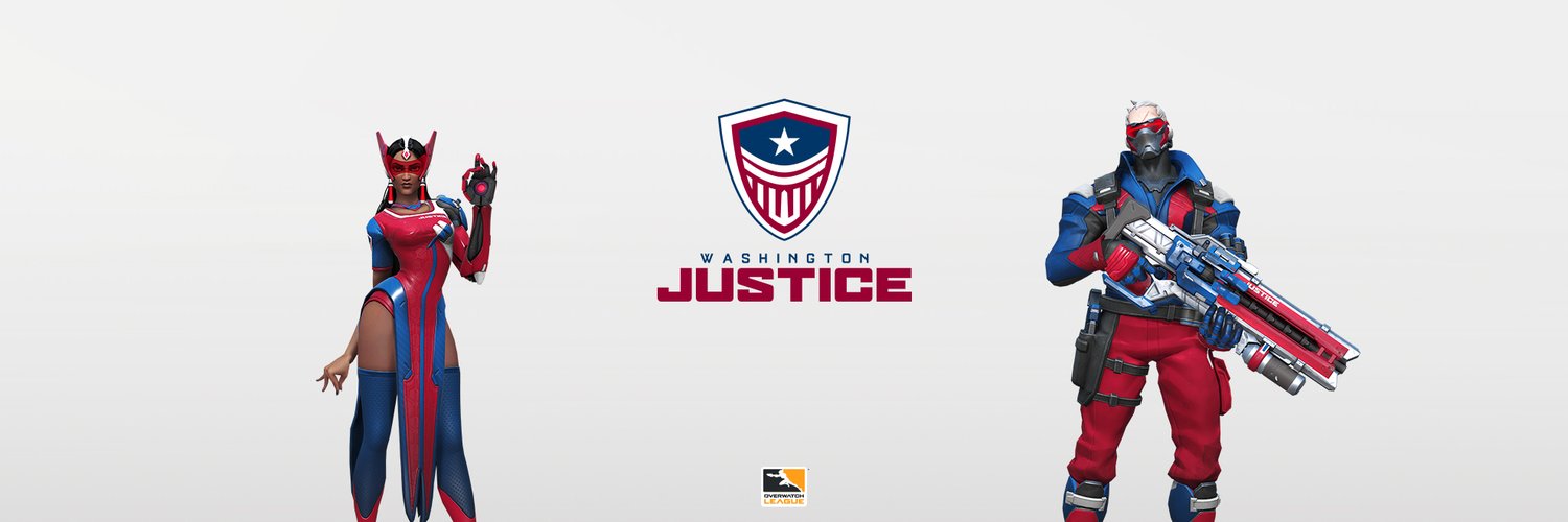 Logo, nom et couleurs de l'équipe Washington Justice