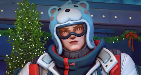 feerie hivernale 2018 : skin legendaire zarya snowboarder