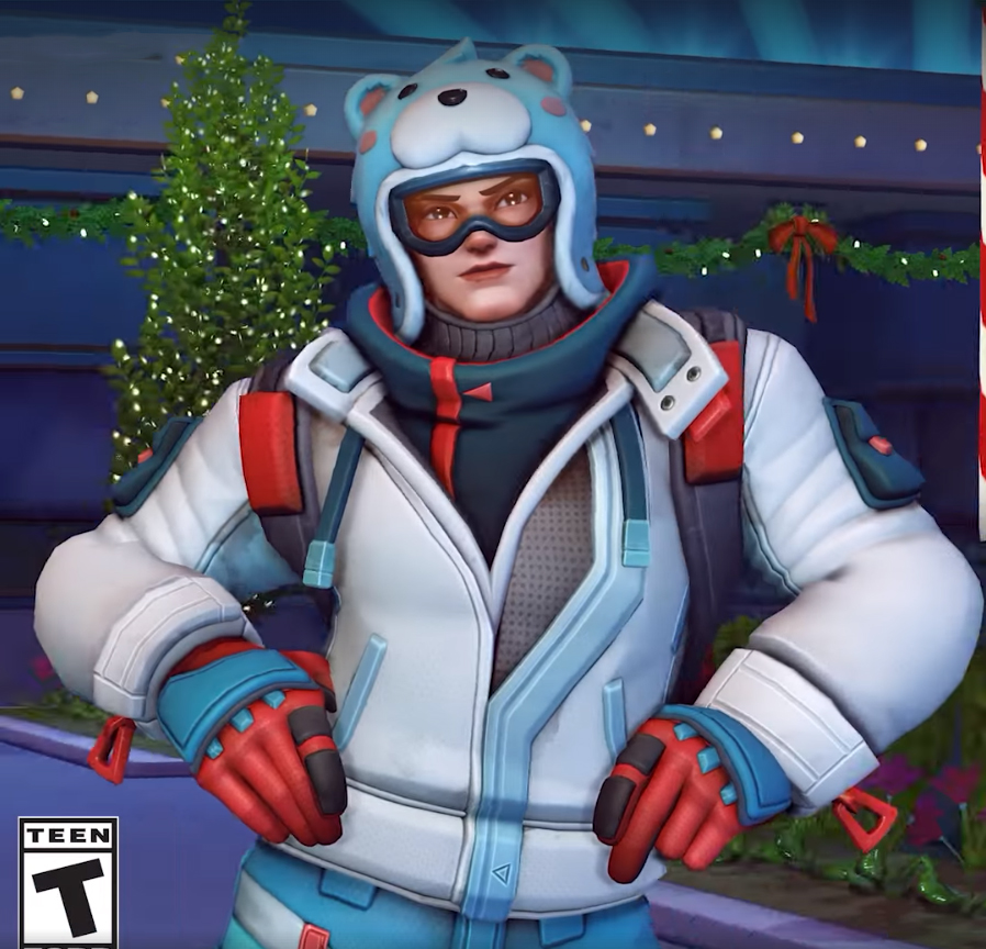 Zarya skin légendaire Snowboarder