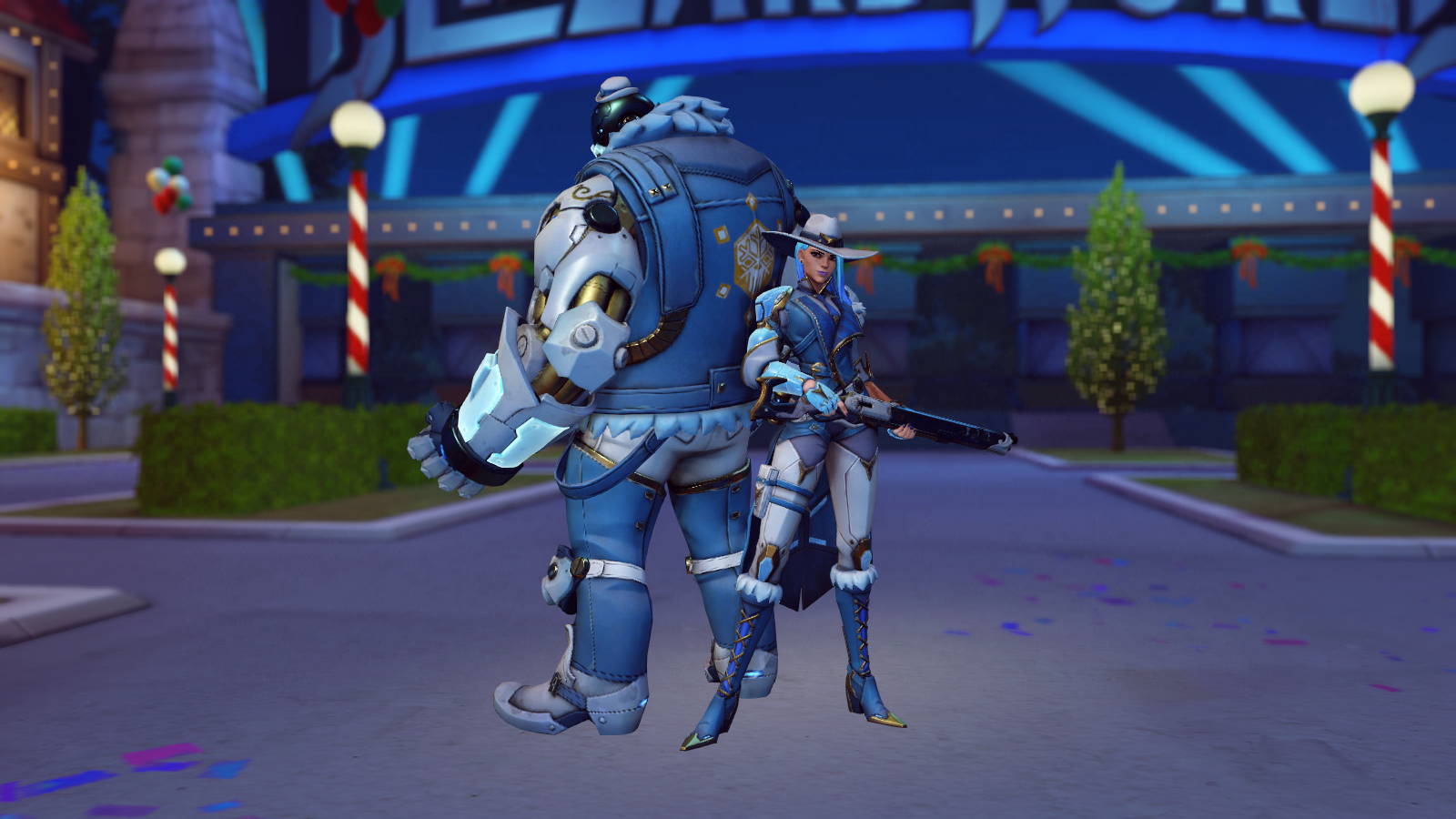 Skin Hiver pour Ashe et BOB (épique)